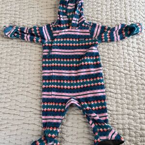 Patagonia micro d infant bunting one piece 3-6mo unisex / girls — new w/o tags